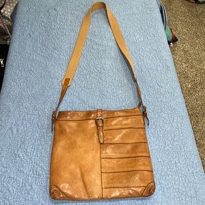 Leather crossbody